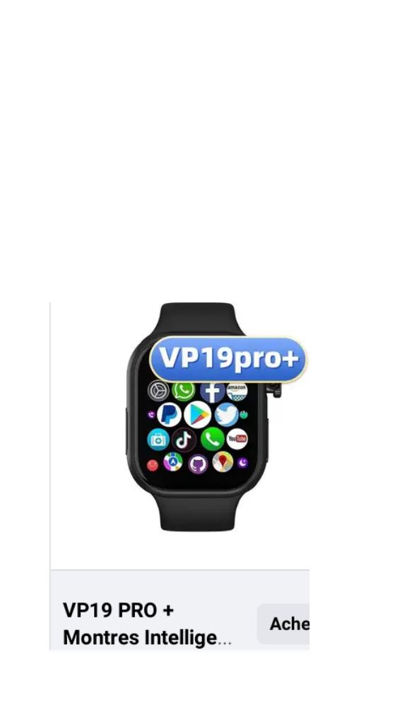 Montre homme connecté